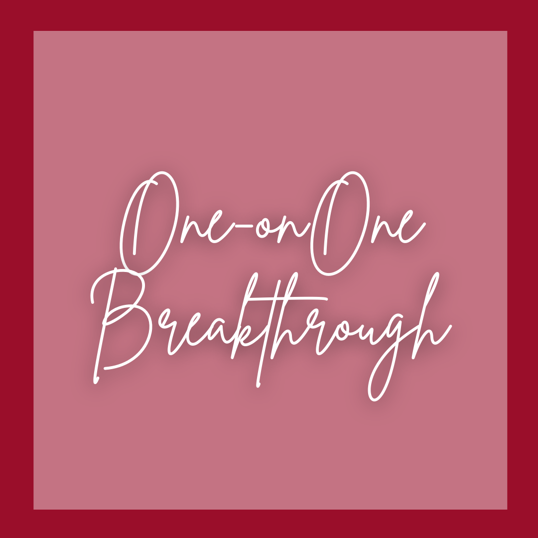 One-on-One Breakthrough Coaching